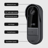 2.4G WiFi Wireless Video Doorbell IR Night Vision Video Intercom Door Bell Waterproof Video Intercom Door Camera for Home Safety