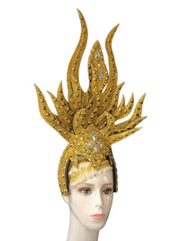 Brazil Rio Spanish Cuba Santiago Havana Venice Dionysia carnival Float Mask dress masque ball costume samba Golden Crown