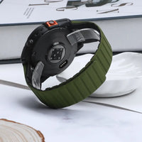 Garmin Magnetic Silicone Band - Durable QuickFit Strap