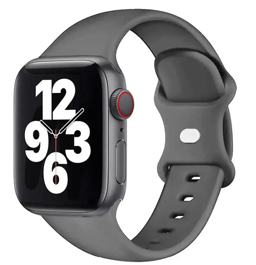 Apple Watch Silicone Band - Soft Waterproof Flexible Strap
