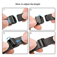 Apple Watch Milanese Band - Premium Metal Loop Strap