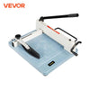 VEVOR 12/17 Inch Manual Paper Cutter Guillotine Trimmer Heavy Duty 300-500 Sheets Shredder for Factory School Office Accessories