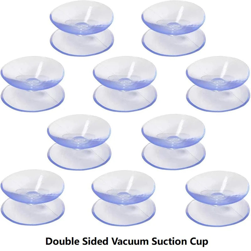 20/30/40mm Double Sided Suction Cup Vacuum Double-sided Sucker for Glass Table Top Non-slip Bumpers Spacers Window Suction Cups