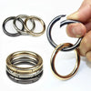 Metal Spring O-Ring Snap Clasp Clips for Bags, Keychains & DIY Crafts