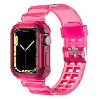 Apple Watch Clear Silicone Band - Durable Comfortable Strap
