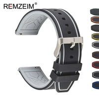 Ticwatch Silicone Strap - Comfortable, Waterproof, Stylish