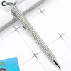 Press Metal Ballpoint Pens Diamond Multi-color Gift Pen Creative Office Supplies Student Stationary Supplies Accessory