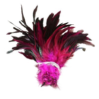 Natural Rooster Saddle Feather Strung Fringe (1 Roll)