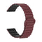 Wine Red Black / 22mm Width Band
