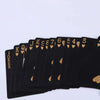 Black Gold Rose Playing Card Game Group Waterproof Poker Suit Magic Dmagic Package Home Party Board Games Gifts Collection