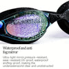 Fashion Swimming Set Goggles Earplugs Nose Clips Swim Cap Anti-Fog UV-Proof Waterproof Unisex Adult Training Essential Swimming