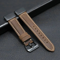 Garmin Genuine Leather Band - Stylish and Durable