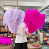 100CM Ostrich Feather Fans