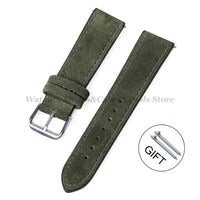 COROS Suede Leather Watch Band for COROS Smartwatch Unisex Comfort Strap