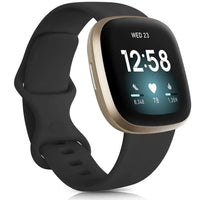 Fitbit Versa & Sense Silicone Bands - Lightweight Minimalist Design