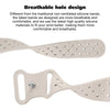 Apple Watch Silicone Strap - Sporty, Breathable, Durable