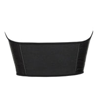 Gothic Underbust Corset Top Strapped Curve Shaper Punk Slimming Waist Belt