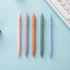 Set of 5 Cute Ballpoint Pens, Korean and Japanese School Office Stationery, Kawaii Neutral Pens for Business and Office Use