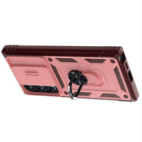 For Samsung Galaxy S24/S24+/S24 Ultra 5G Phone Case Hybrid Ring Kickstand Card Slot Camera Protection Hard Shockproof Cover