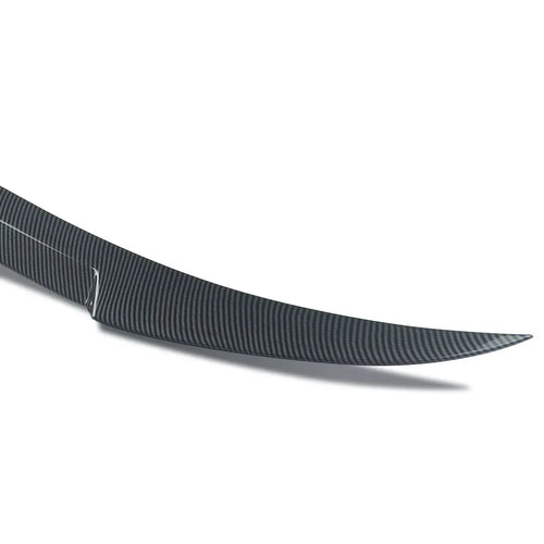 For BMW E93 335i M3 Car Rear Trunk Spoiler Lip Carbon Fiber Look Rear Wing Spoiler 2007-2013 Gloss Black Spoiler Kit Accessories