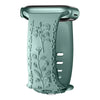Apple Watch Silicone Band - Floral Engraved - Stylish Design