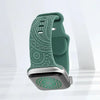 Apple Watch Silicone Strap - Stylish, Engraved Design