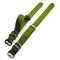 green / black buckle / 22mm