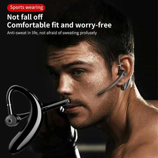 Bte-1400 Comfortable Wireless Earbuds Anti-sweat Business Wireless 5.0 Driving Ear-hook For Bluetooth Earphones Headset Gamer