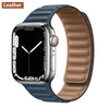 Apple Watch Leather Band - Premium Magnetic Loop Strap