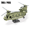 2024 Sluban WW2 Military Russia Air Weapon Mi-24 Helicopters Hind Model Building Blocks Classics Fighter Bricks Plane Toy