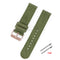 green-rose gold clasp / 24mm