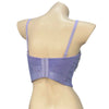 Sparkly Rhinestone Inlaid Corset Bra Top Nightclub Pole Dancing Costume