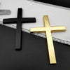 1Pcs Car Styling Car 3D Metal Sticker Christian Cross Auto Body Emblem Badge Decal Car Accessories for BWM Audi Honda Opel Ford