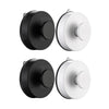 1/2/4pcs Vacuum Suction Cup Hooks Black White Strong Self Adhesive Door Wall Hangers Hook Heavy Load Sucker For Kitchen Bathroom