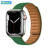 Apple Watch Leather Band - Premium Magnetic Loop Strap