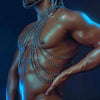 Dazzling Crystal Neck-to-Waist Chest Chain & Lumbar Body Jewelry