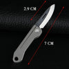 Titanium Alloy TC4 Mini Folding Knife EDC Portable Keychain Pendant Knife Express Unpacking Pocket Knife Gift EDC Tool