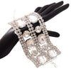 Glass Rhinestone Bracelet
