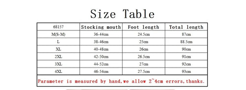 PU Faux Leather Patchwork Thigh-High Open-Foot Boot Stockings