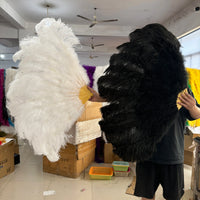 100CM Ostrich Feather Fans