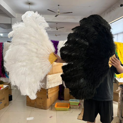 130CM Ostrich Feather Fans