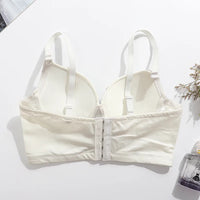 Rhinestone Glitter Bustier Corset Top Hook-and-Eye Nightclub Party Bralette