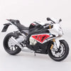 1/12 BMW S1000RR Мотоцикл Іграшка 1:12 RMZ City Diecast Металева гоночна модель Super Sport Мініатюрна колекція подарунків для хлопчиків