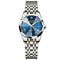 silver gold - blue