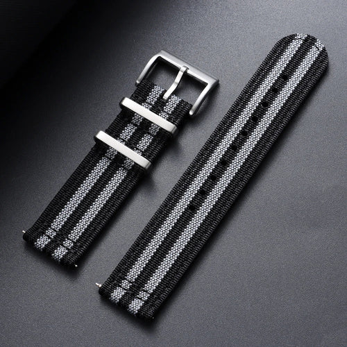 Polar Ribbed Nylon Watch Band - Quick Release Strap For Polar Watches