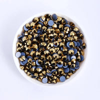 SS3-SS30 Yellow Series Hot-Fix Glass Flat Back Rhinestones