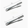 15cm/19cm Stainless Steel Kitchen Tool Stainless Steel Tongs For Barbecue Party Bar BBQ Clip Bread Food Ice Clamp Ice Tong