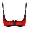 Lace Underwire Half-Cup Balconette Bra