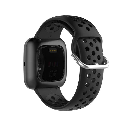 Breathable Silicone Fitbit Versa & Sense Bands