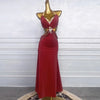 Custom Beaded & Embroidered Red Oriental Belly Dance Suit Performance Costume